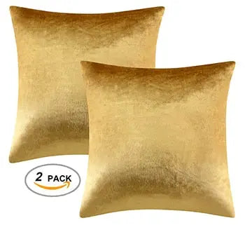 Soft Glow Plush Pillow Covers 2 Pack