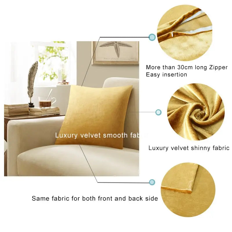 Soft Glow Plush Pillow Covers 2 Pack