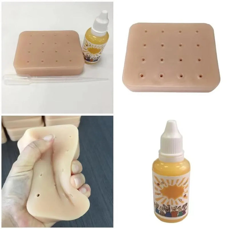 Satisfying Stress Ball Toy with Refillable Liquid