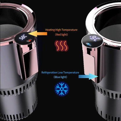 2-in-1 Mug with Heating and Cooling - ThermaChill Smart Cup-Black-Nora Luxe