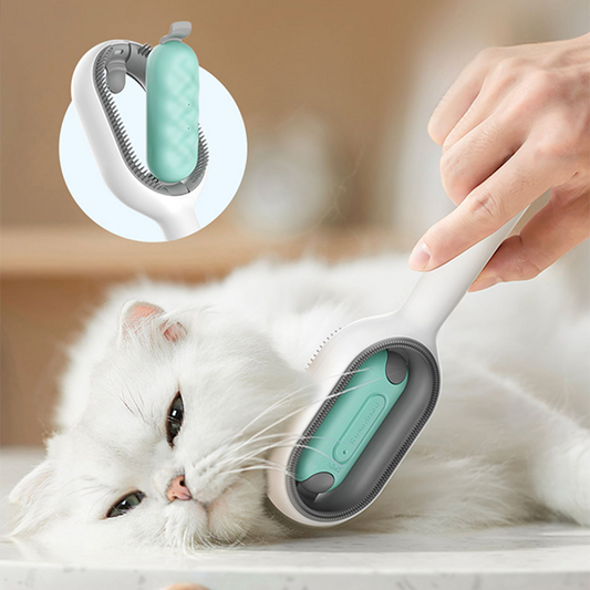 Dual Action Pet Grooming Brush - Pexav