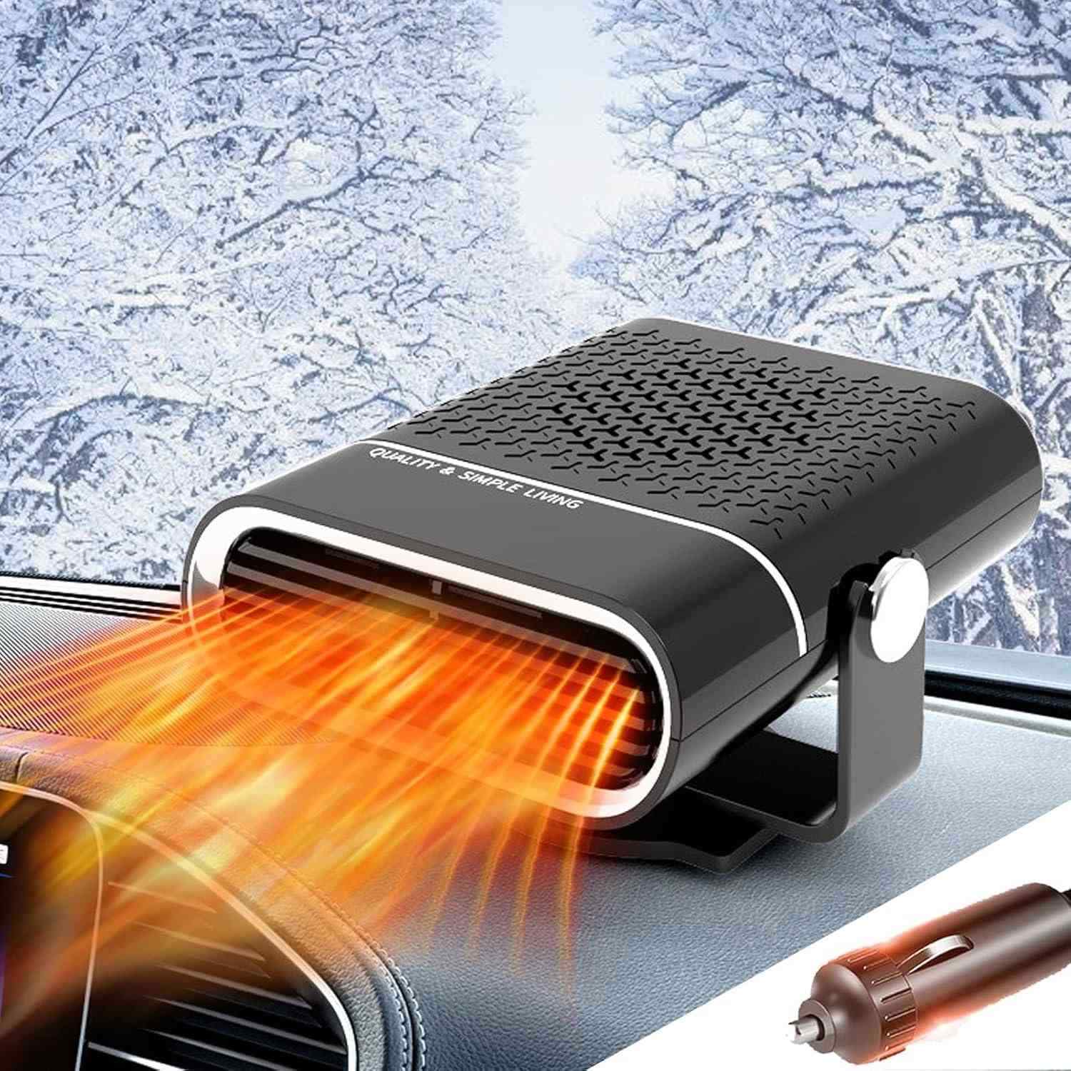 Compact Car Heater Defroster with Dual Mode - Pexav