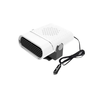 2-in-1 Portable Car Heater With 360° Rotation, Dual Hot & Cool Modes, Fog & Ice Removal