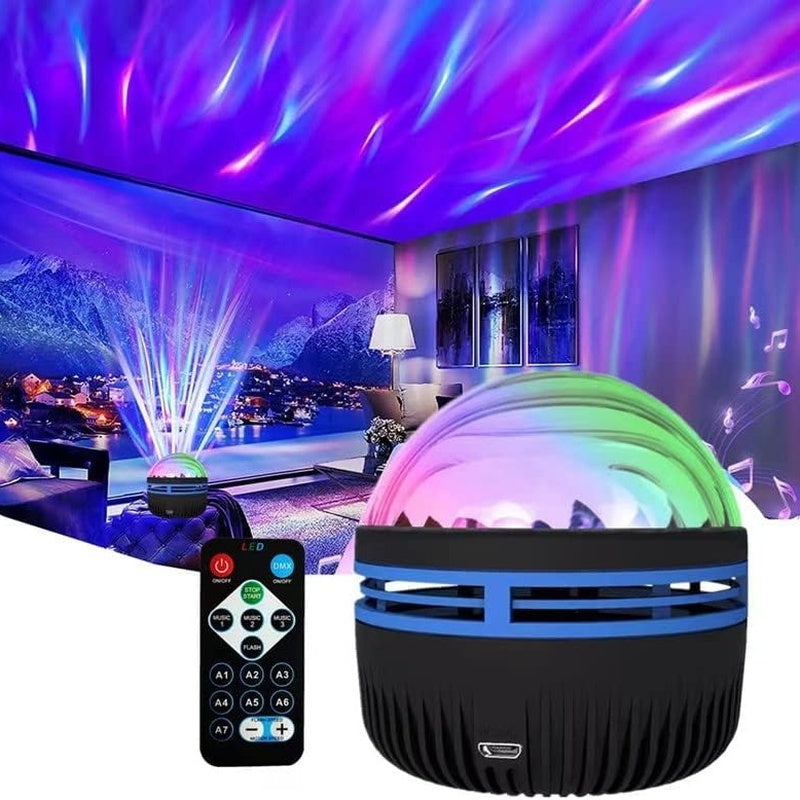 Colorful Night Light Projector with Remote Control - Pexav