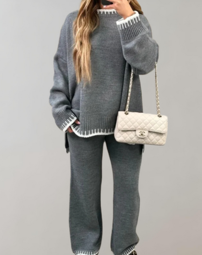 Chic 2-Piece Ladies Outfit Set - Pexav