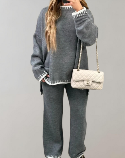 Chic 2-Piece Ladies Outfit Set - Pexav