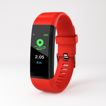 Sporty Smart Watch | Color Screen, Fitness Tracking & Long Lasting Battery