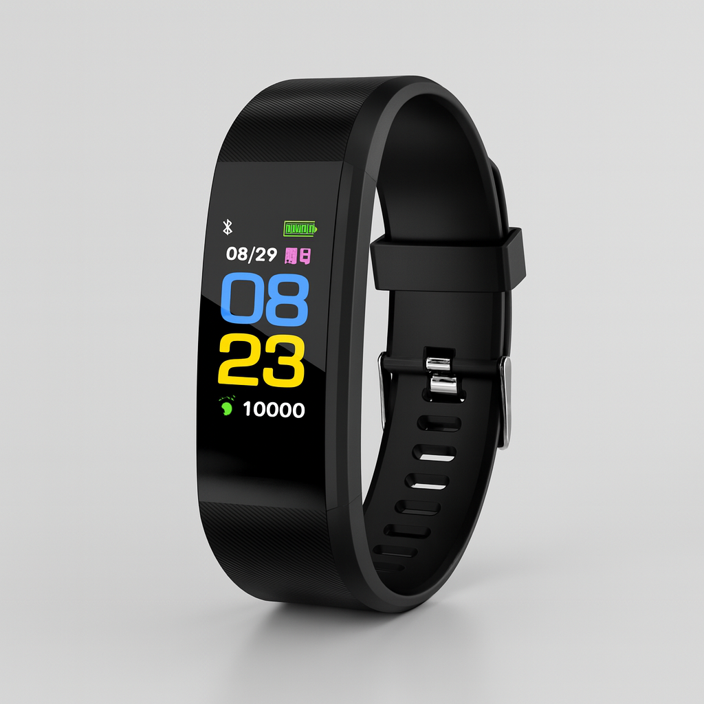 Sporty Smart Watch | Color Screen, Fitness Tracking & Long Lasting Battery