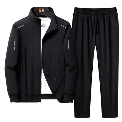 Relaxed Fit Men's Athletic Tracksuit