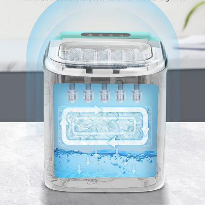 Compact High Capacity Nugget Ice Maker Machine