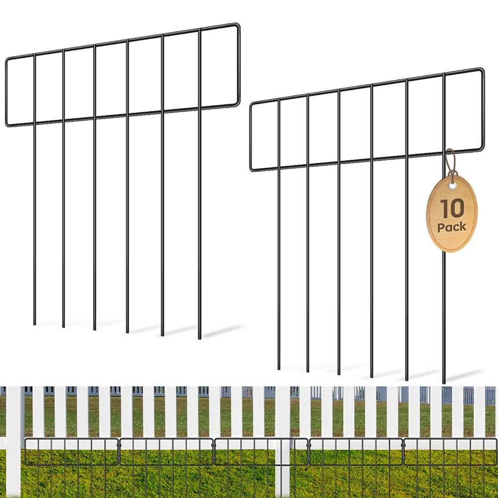 Strong Metal Yard Pet Gate Fence Outdoor Protection