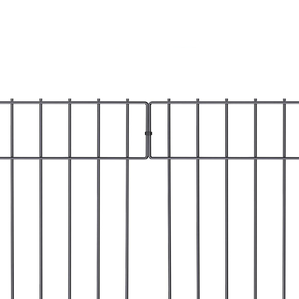 Strong Metal Yard Pet Gate Fence Outdoor Protection
