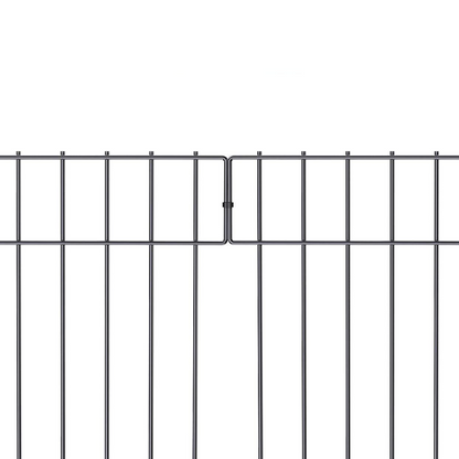 Strong Metal Yard Pet Gate Fence Outdoor Protection