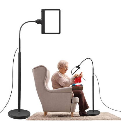 Bright 5X Magnification Reading Floor Lamp