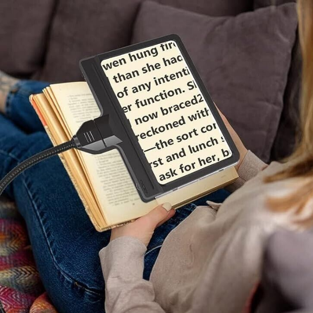 Bright 5X Magnification Reading Floor Lamp