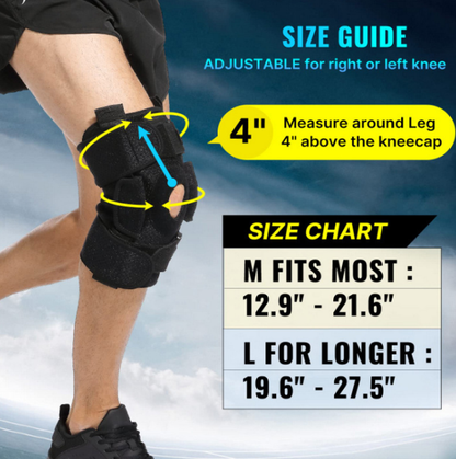Supportive Hinged Knee Support For Meniscus Injury