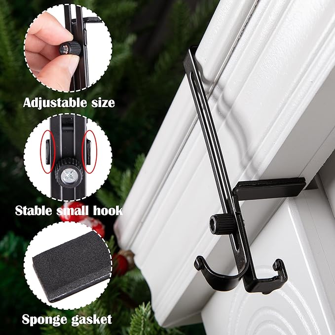 Strong Double Christmas Garland Hangers
