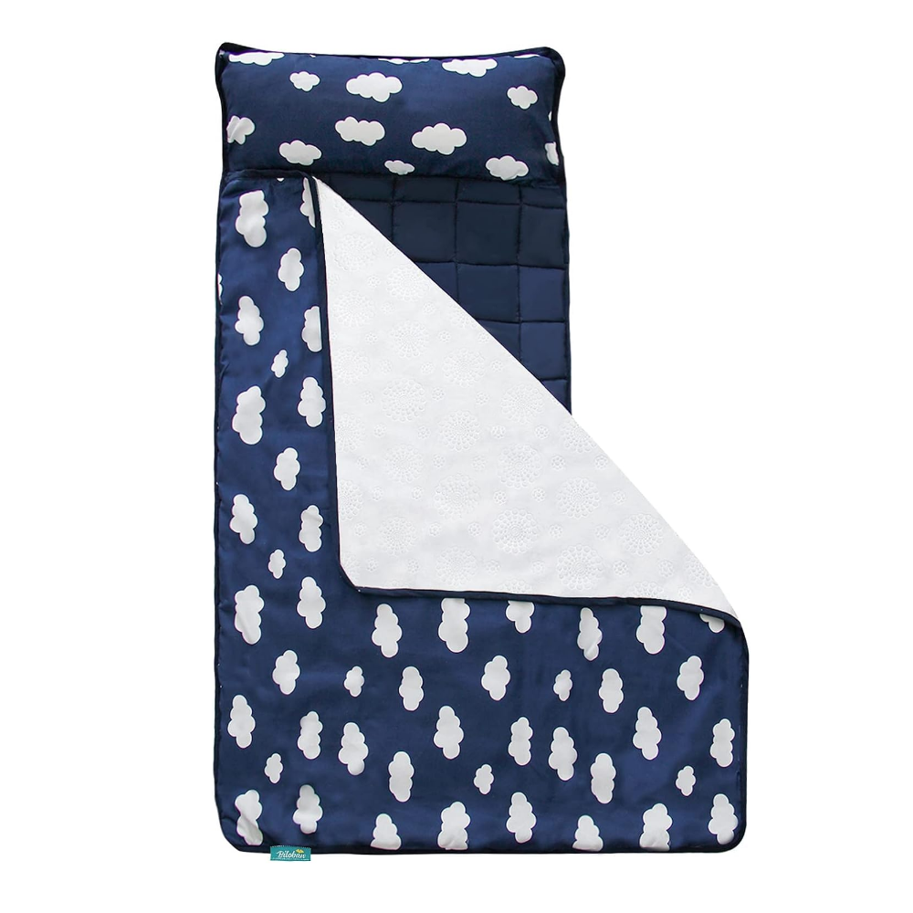 Soft Toddler Sleep Mat with Pillow for Daycare