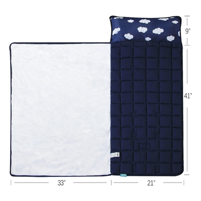 Soft Toddler Sleep Mat with Pillow for Daycare