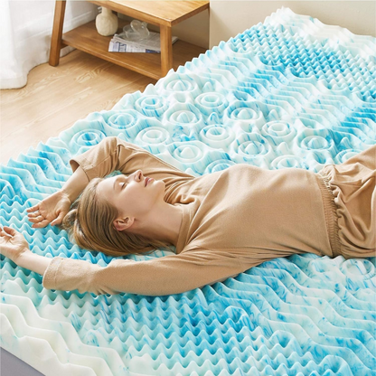Comfortable Breathable Foam Bed Mattress Topper - Pexav