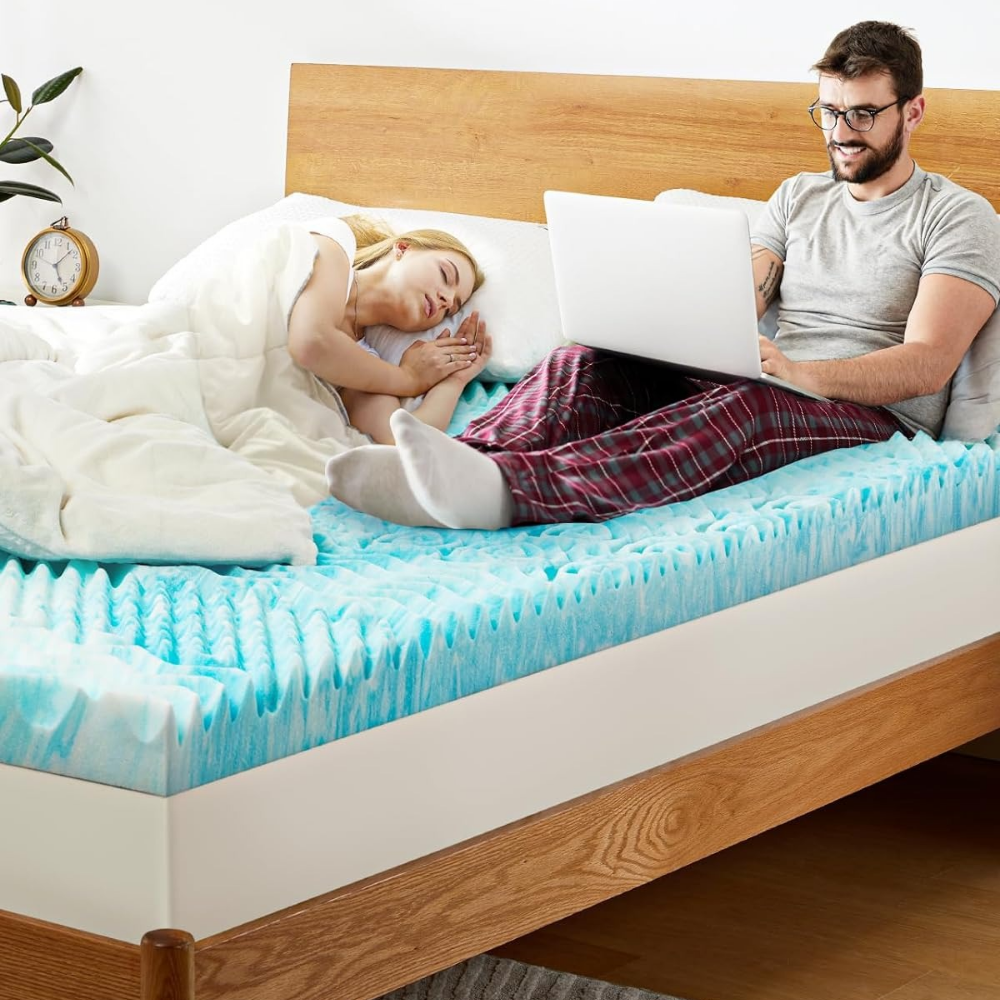 Comfortable Breathable Foam Bed Mattress Topper