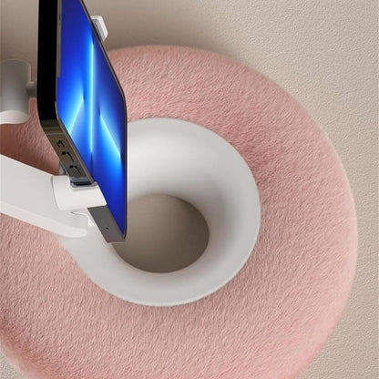 Soft Phone Stand with Snack Tray