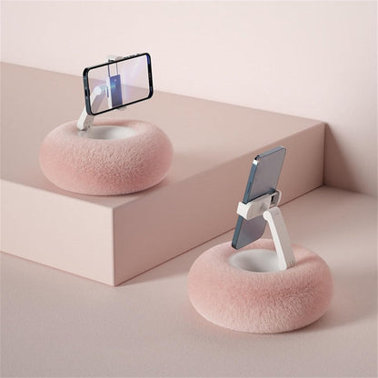 Soft Phone Stand with Snack Tray