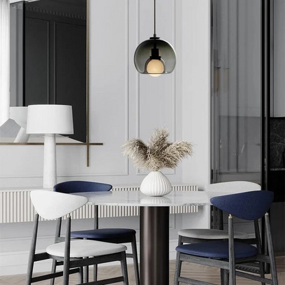 Elegant Hanging Glass Lamp - Pexav
