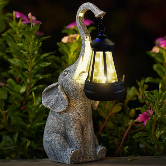 Stylish Animal Powered Garden Lamp - Pexav