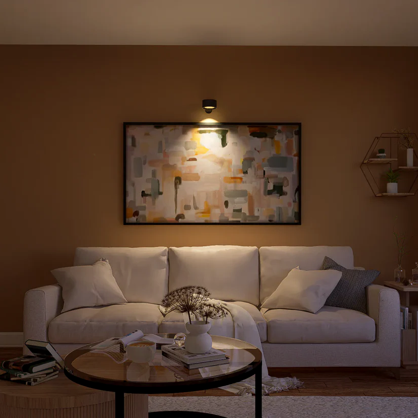 Glarefusion Modern 360° Rotatable LED Wall Light