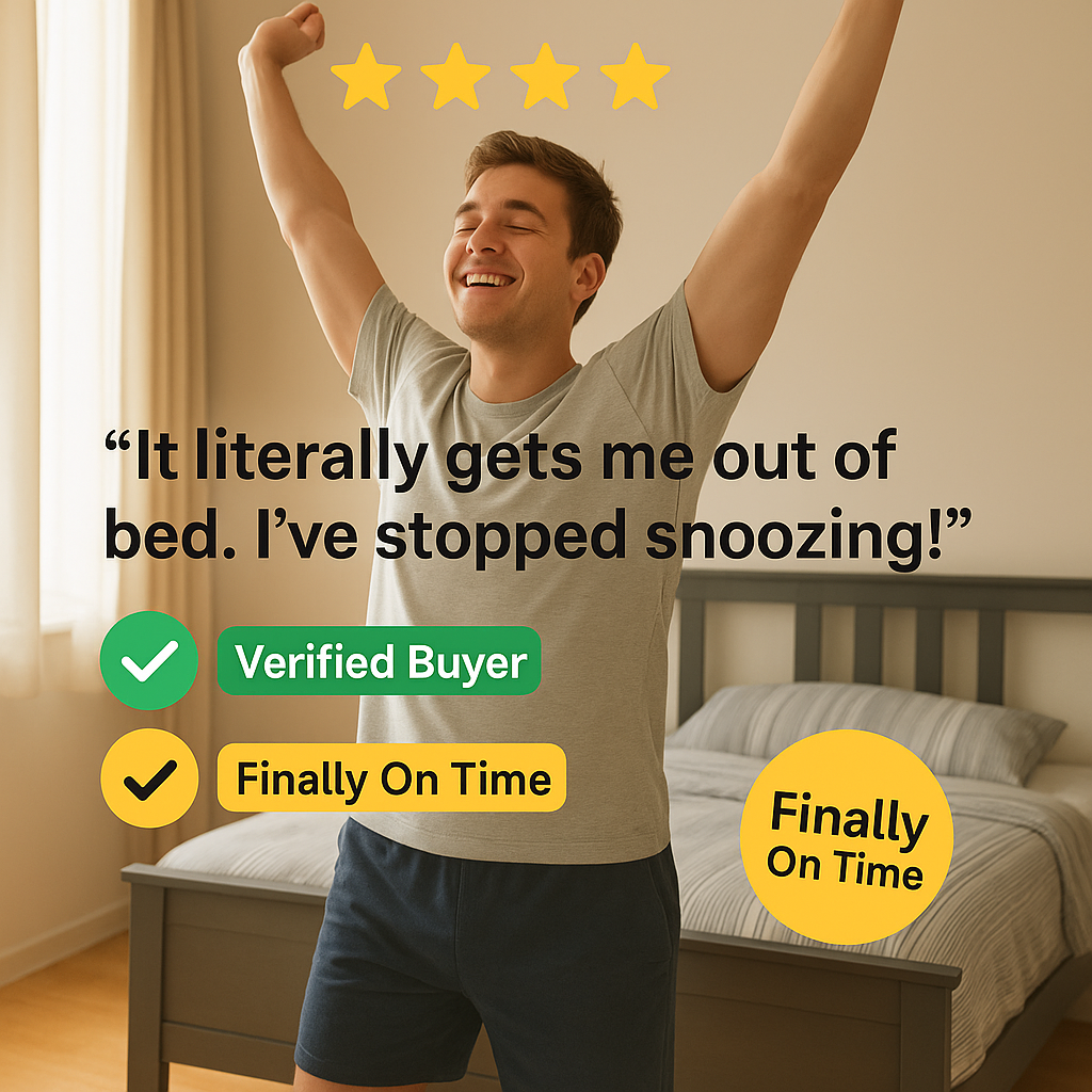 Wake Up Smart Floor Alarm Clock Mat