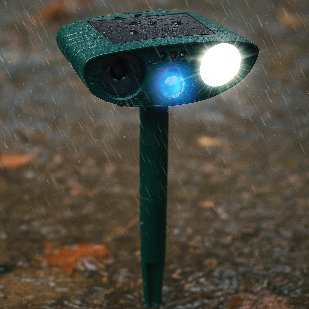 Solar Powered Outdoor Pest Repeller