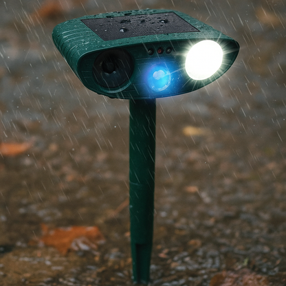 Solar Powered Outdoor Pest Repeller