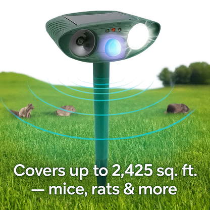 Solar Powered Outdoor Pest Repeller