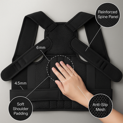 Comfortable Back Support Brace for Men