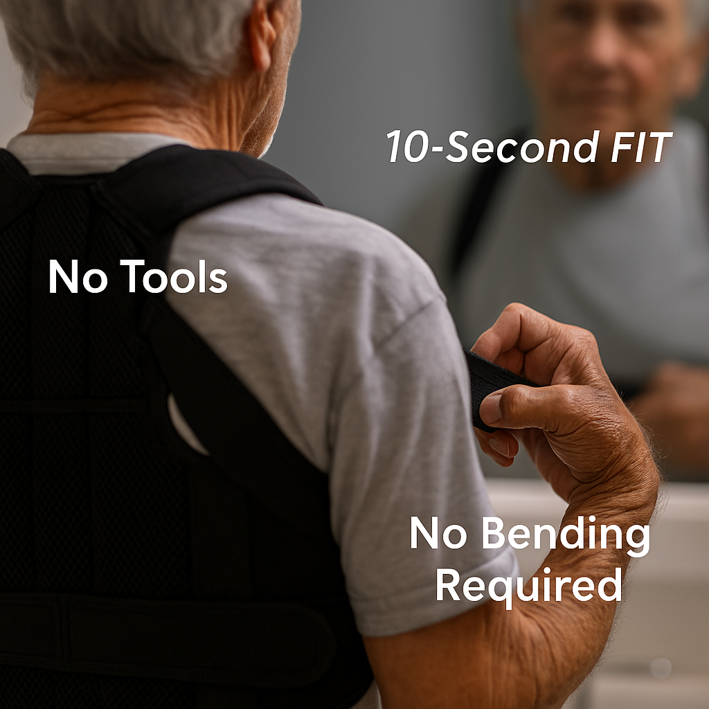 Comfortable Back Support Brace for Men