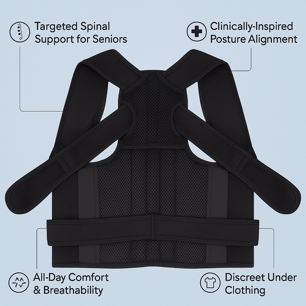 Comfortable Back Support Brace for Men