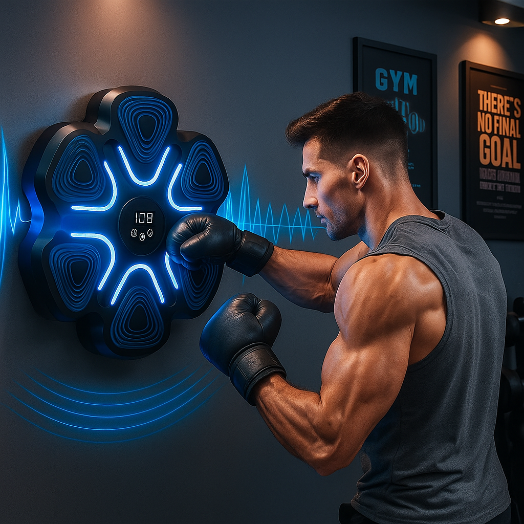 Compact Fitness Punching Bag Machine - Pexav