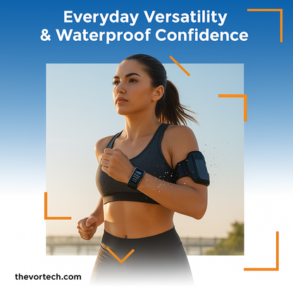 Accurate Fitness Tracker Watch with EKG & Heart Rate