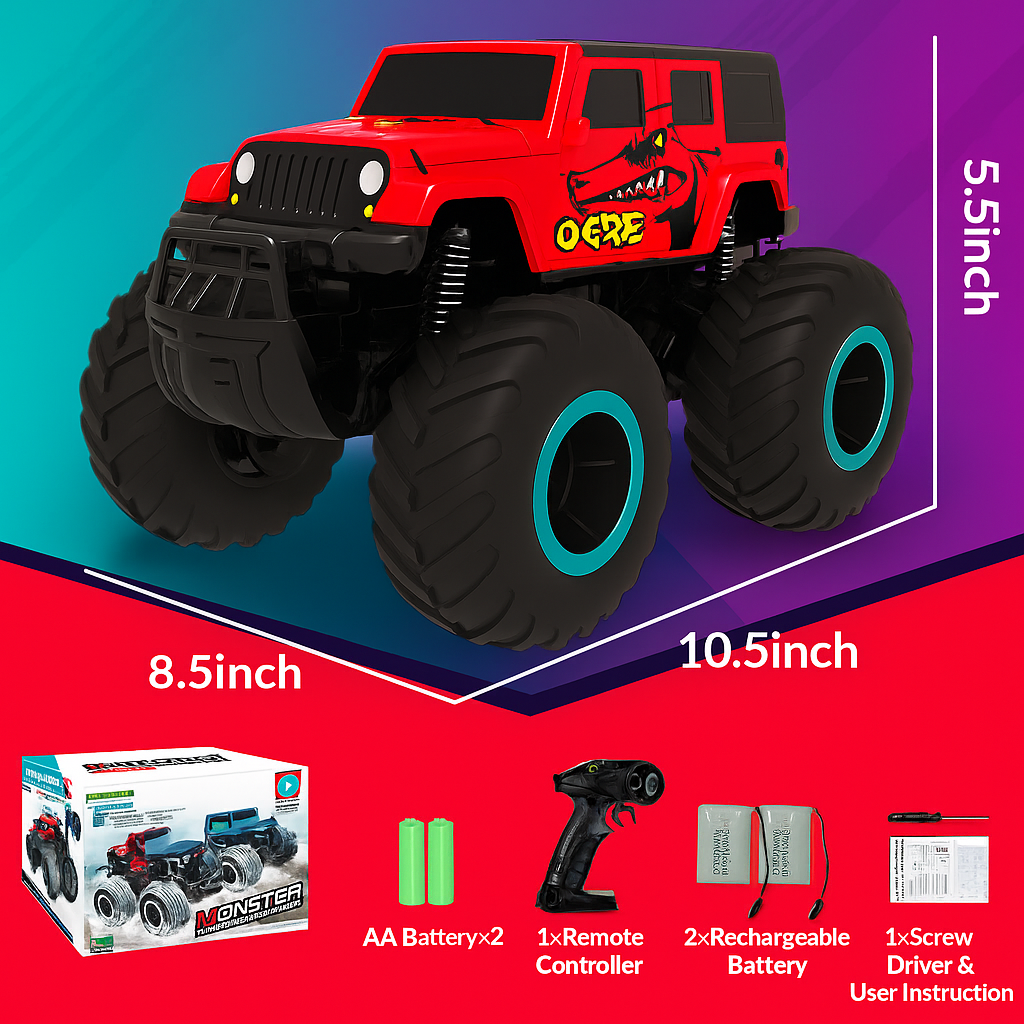 Big RC Offroad Stunt Truck