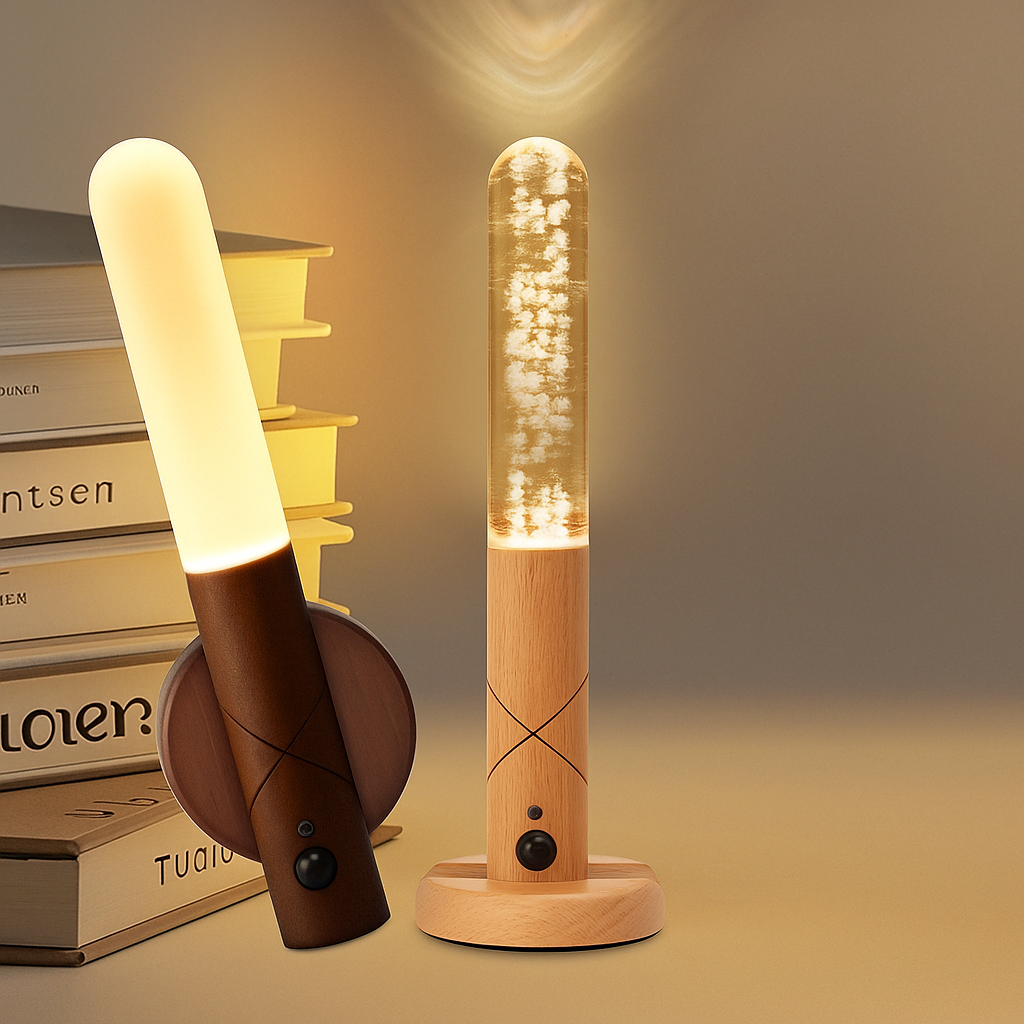 Bright Adjustable Desk Lamp with Dimmer and Sensor - Pexav