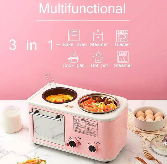 Compact 3-in-1 Kitchen Appliance - Pexav