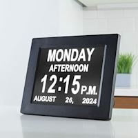 Clear LCD Alarm Clock for Home and Office Use