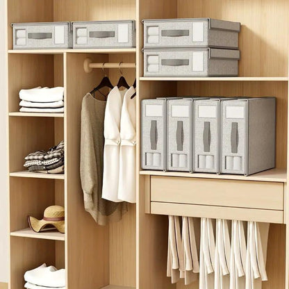 Foldable Bedding Organizer for Neat Storage – Space-Saving Design for All Linen Sizes 5