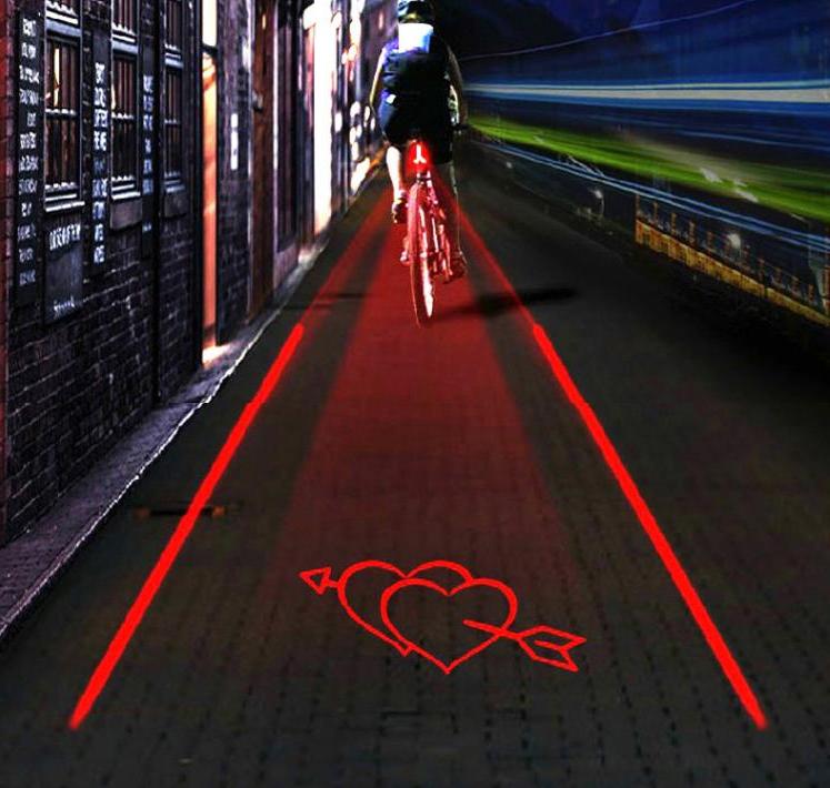 Bright Bike Safety Laser Lights - Pexav