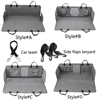 Durable Pet Car Seat Protector with Breathable Mesh