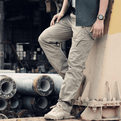 Rugged Outdoor Cargo Pants Waterproof Hiking Trousers - Pexav