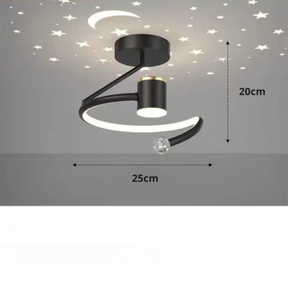 Ambient Glow LED Star Ceiling Lamp Fixtures