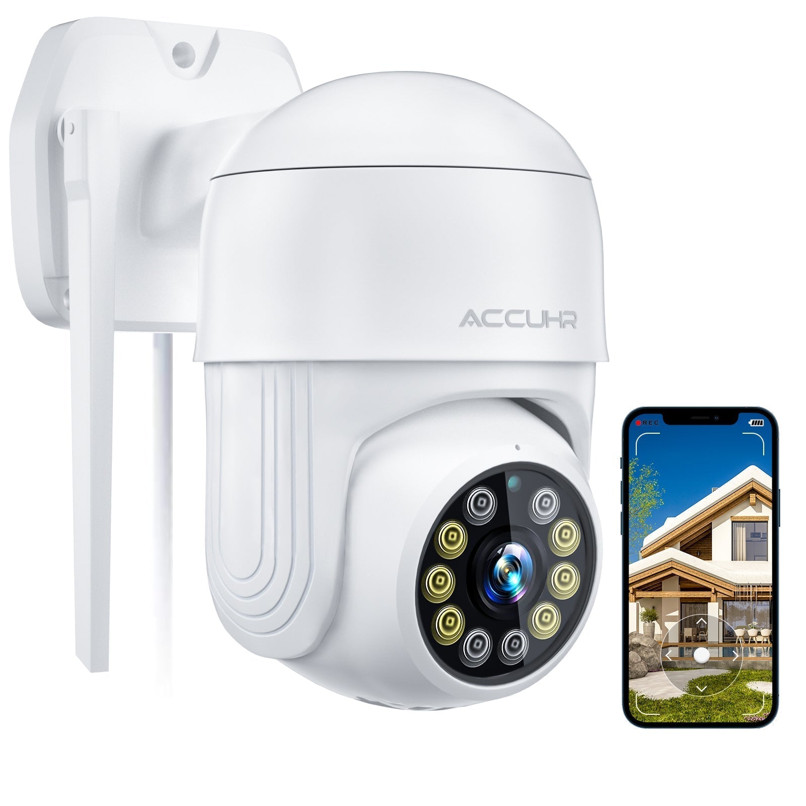 Wireless Outdoor WiFi IP Security Camera HD Night Vision - Pexav