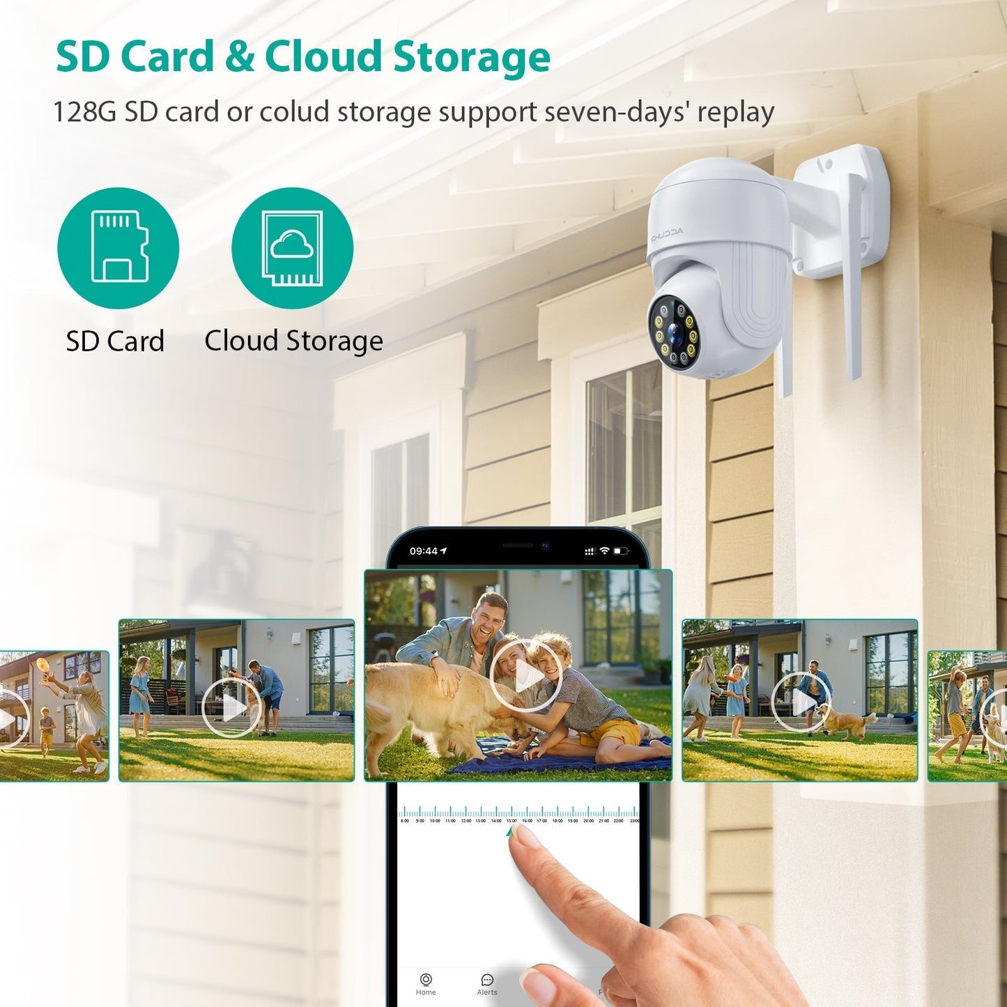 Wireless Outdoor WiFi IP Security Camera HD Night Vision